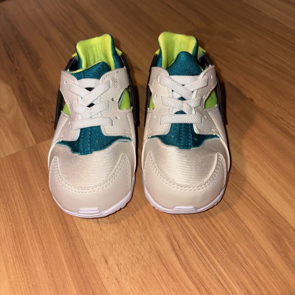 Nike Baby Teal and White Sneakers